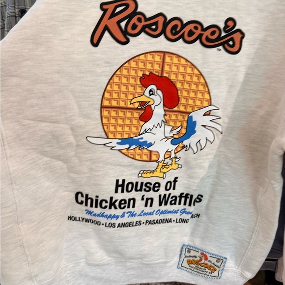 Madhappy × Roscoe’s “House of Chicken ‘N Waffles” Fleece Hoodie — NWT Men’s S - Picture 3 of 6